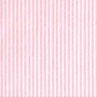 Pink/White Stripes: Seersucker