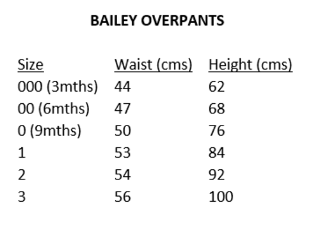 Bailey Overpants