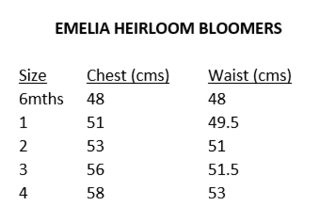 Emelia Heirloom Bloomers