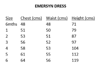 Emersyn Dress