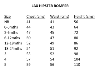 Jax Hipster Romper