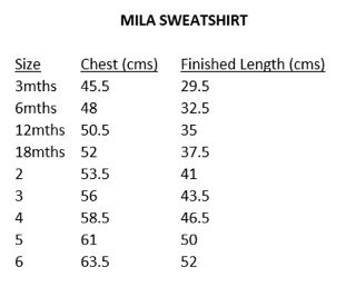 Mila Sweatshirt