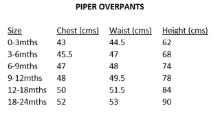 Piper Overpants
